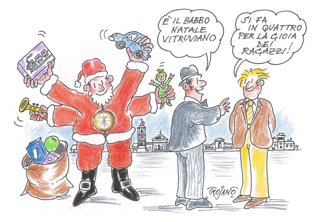 La cartolina di Natale 2025 per noi da parte del Grande Lucio Trojano
